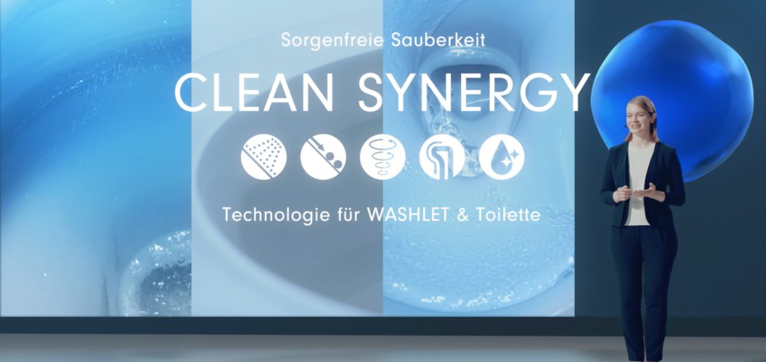 CLEAN SYNERGY  toilet& WASHLET