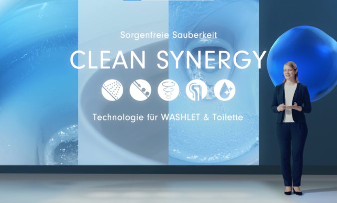 CLEAN SYNERGY  toilet& WASHLET