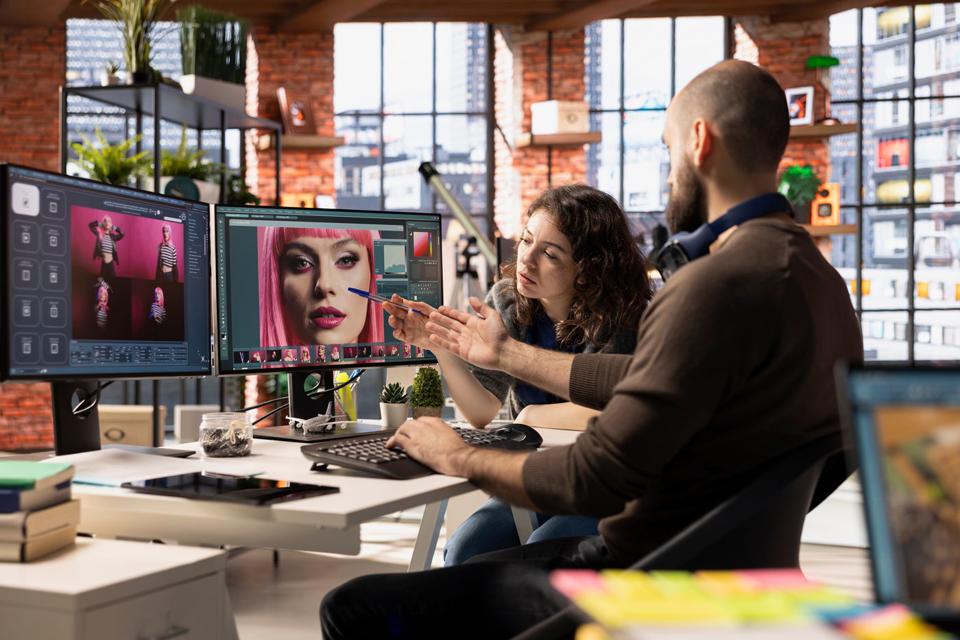 CG制作×AI活用イメージ