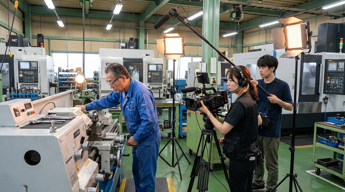 撮影から編集まで：現場で実践する制作プロセス (2)